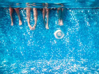 Logo of Ozark Community Swimming Pool